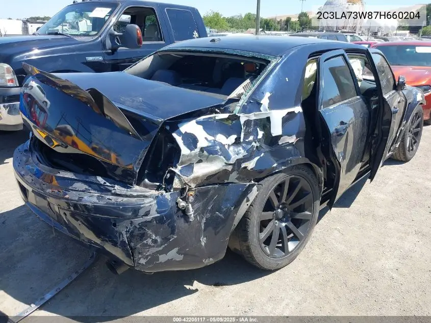 2007 Chrysler 300C Srt8 VIN: 2C3LA73W87H660204 Lot: 42205117
