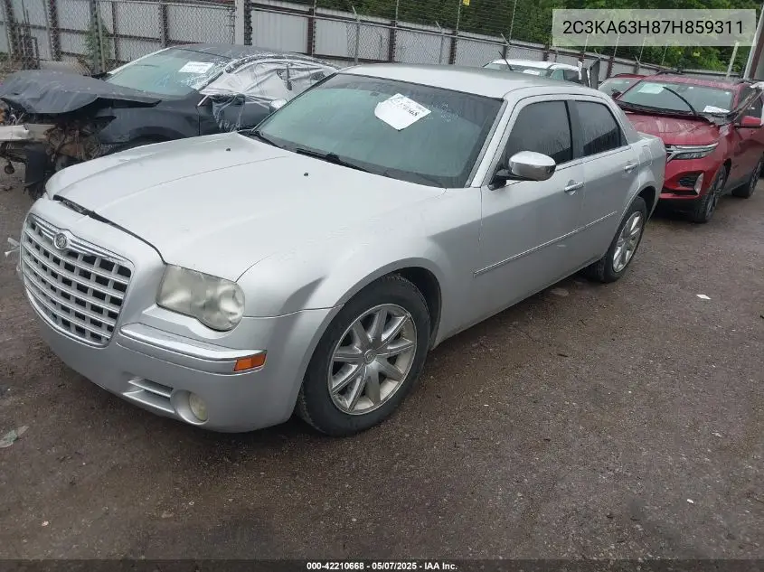 2007 Chrysler 300C VIN: 2C3KA63H87H859311 Lot: 42210668
