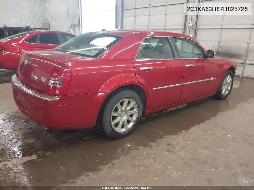 2007 Chrysler 300C VIN: 2C3KA63H87H825725 Lot: 42301658