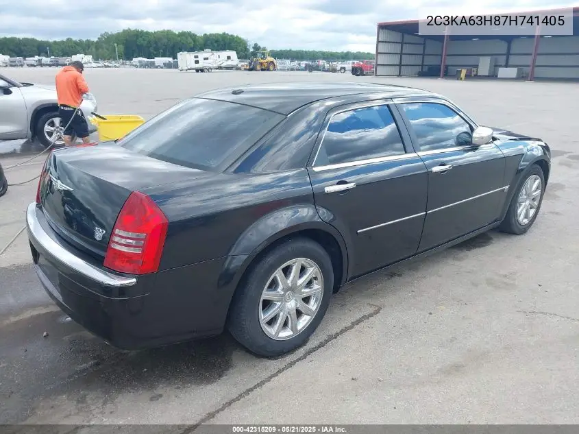 2007 Chrysler 300C VIN: 2C3KA63H87H741405 Lot: 42315209