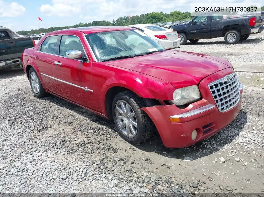 2007 Chrysler 300C VIN: 2C3KA63H17H780837 Lot: 42536625