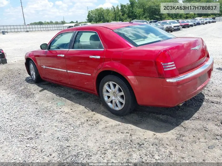 2007 Chrysler 300C VIN: 2C3KA63H17H780837 Lot: 42536625