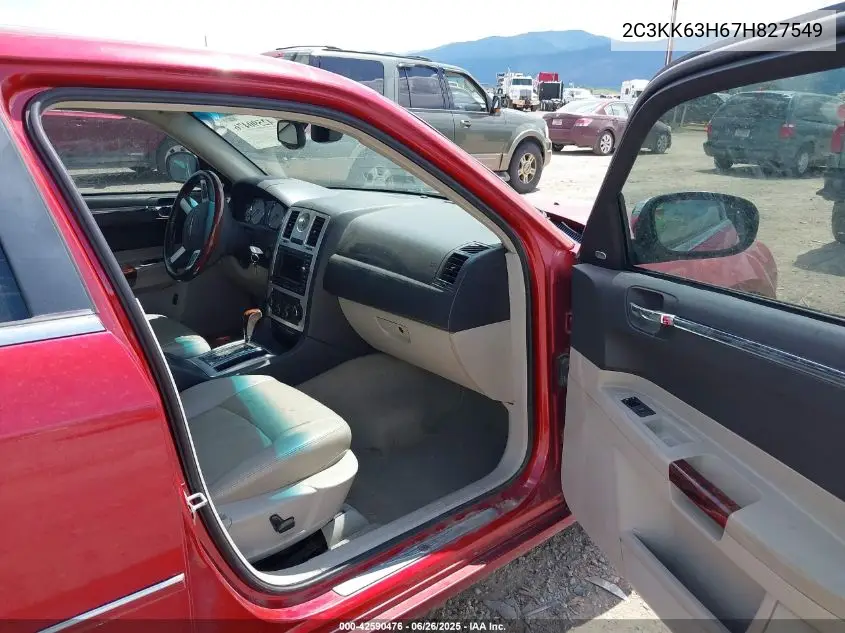 2007 Chrysler 300C VIN: 2C3KK63H67H827549 Lot: 42590476