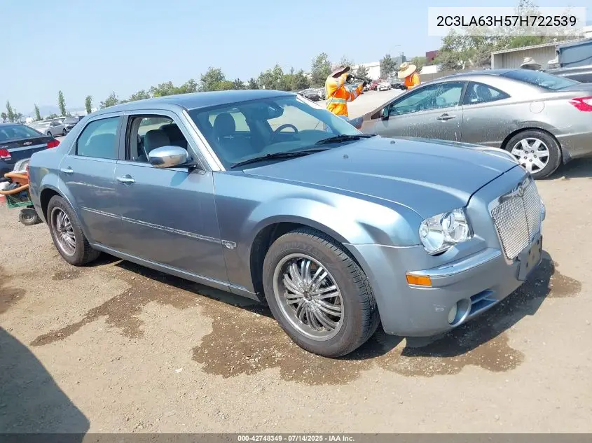 2007 Chrysler 300C VIN: 2C3LA63H57H722539 Lot: 42748349