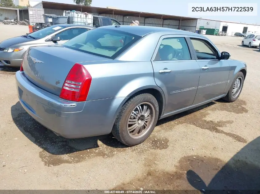 2007 Chrysler 300C VIN: 2C3LA63H57H722539 Lot: 42748349
