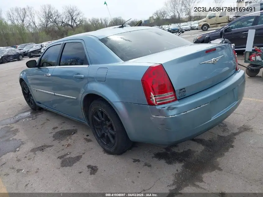 2008 Chrysler 300C Hemi VIN: 2C3LA63H78H169491 Lot: 41936597