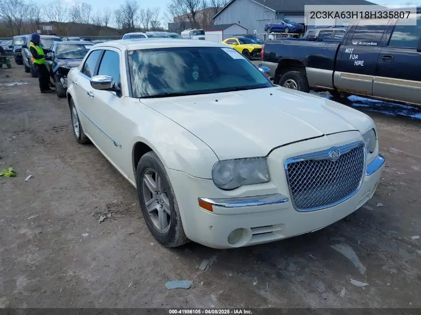 2008 Chrysler 300C Hemi VIN: 2C3KA63H18H335807 Lot: 41986105