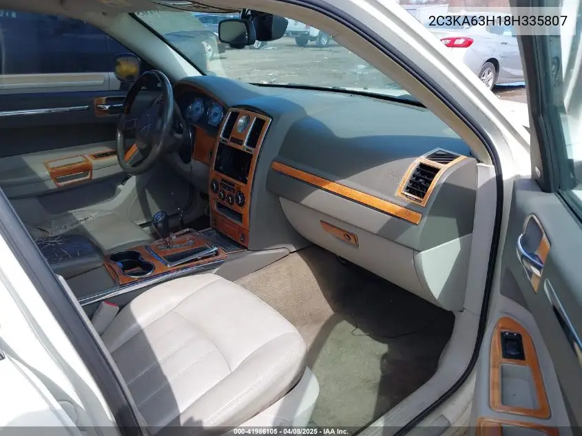 2008 Chrysler 300C Hemi VIN: 2C3KA63H18H335807 Lot: 41986105