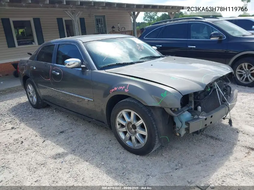 2008 Chrysler 300C Hemi VIN: 2C3KA63H78H119766 Lot: 42183222