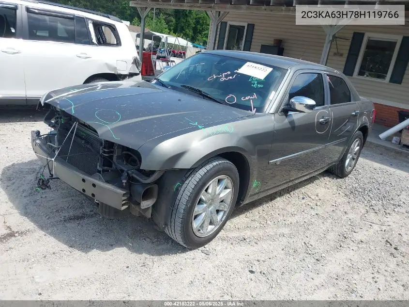 2008 Chrysler 300C Hemi VIN: 2C3KA63H78H119766 Lot: 42183222