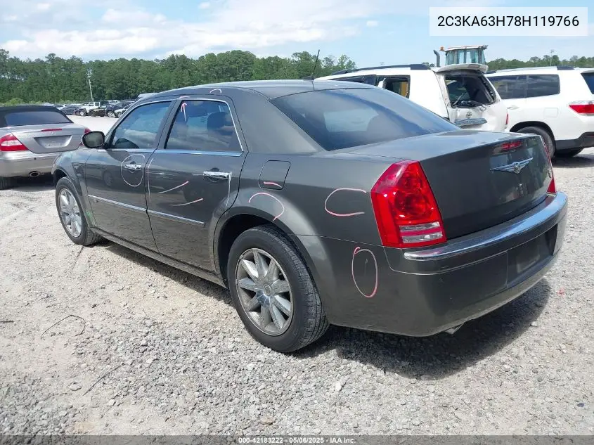 2008 Chrysler 300C Hemi VIN: 2C3KA63H78H119766 Lot: 42183222