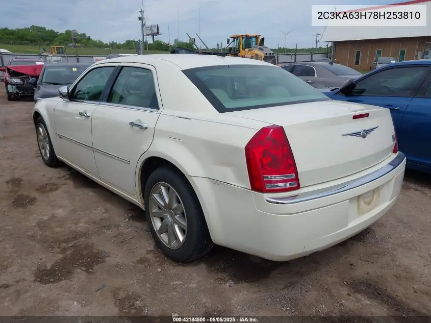 2008 Chrysler 300C Hemi VIN: 2C3KA63H78H253810 Lot: 42184500