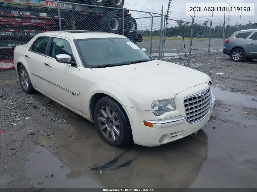2008 Chrysler 300C Hemi VIN: 2C3LA63H18H119198 Lot: 42242575