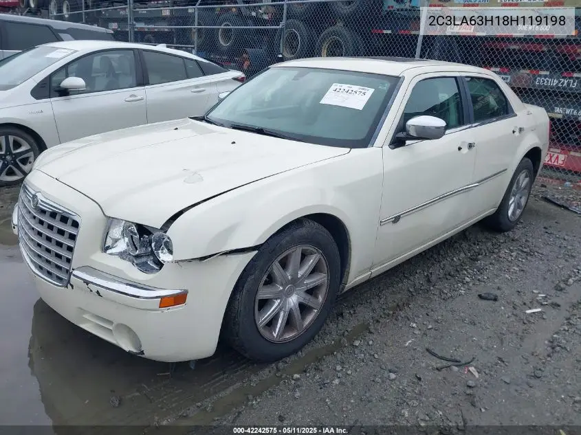 2008 Chrysler 300C Hemi VIN: 2C3LA63H18H119198 Lot: 42242575