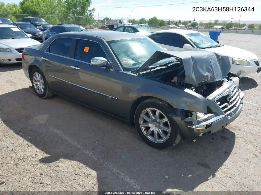 2008 Chrysler 300C Hemi VIN: 2C3KA63H58H126344 Lot: 42246427