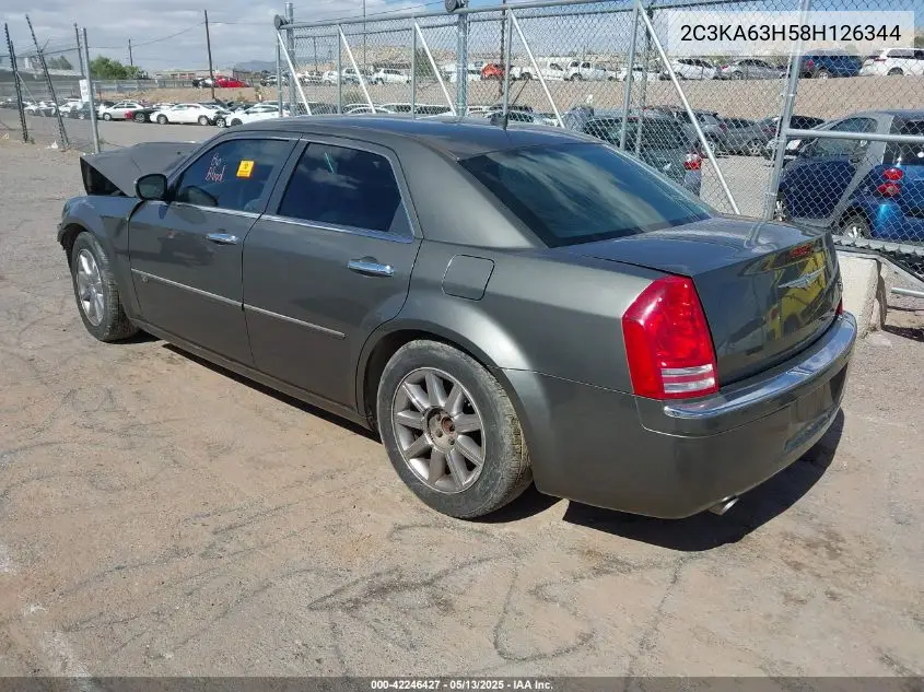 2008 Chrysler 300C Hemi VIN: 2C3KA63H58H126344 Lot: 42246427