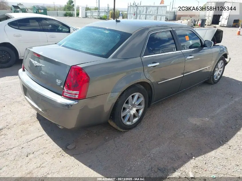 2008 Chrysler 300C Hemi VIN: 2C3KA63H58H126344 Lot: 42246427