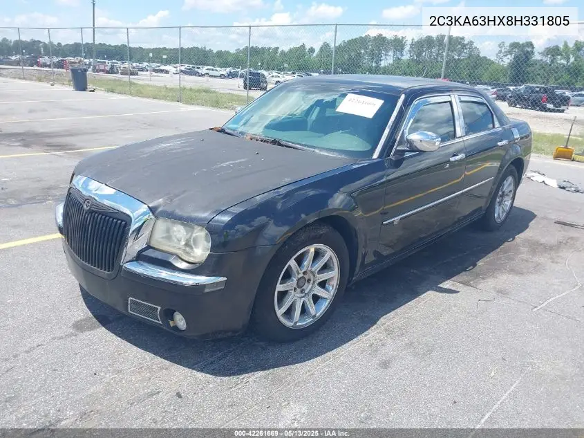 2008 Chrysler 300C Hemi VIN: 2C3KA63HX8H331805 Lot: 42261669