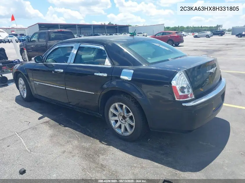 2008 Chrysler 300C Hemi VIN: 2C3KA63HX8H331805 Lot: 42261669