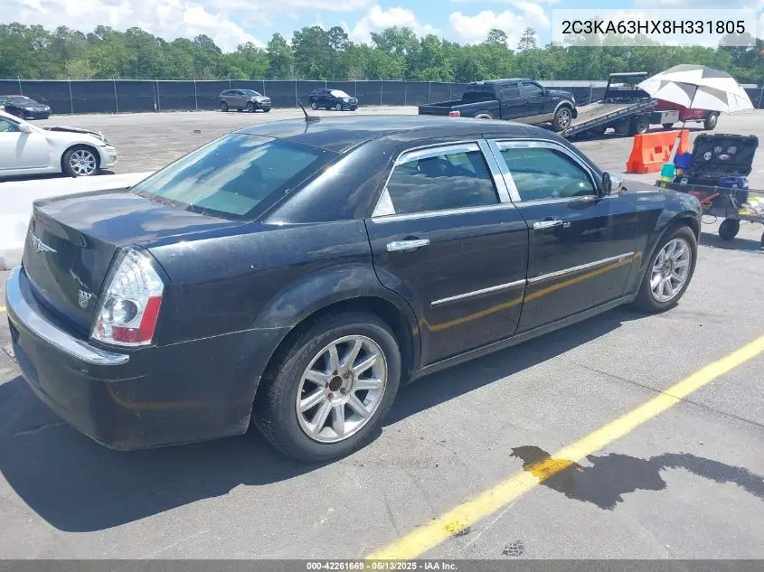 2008 Chrysler 300C Hemi VIN: 2C3KA63HX8H331805 Lot: 42261669