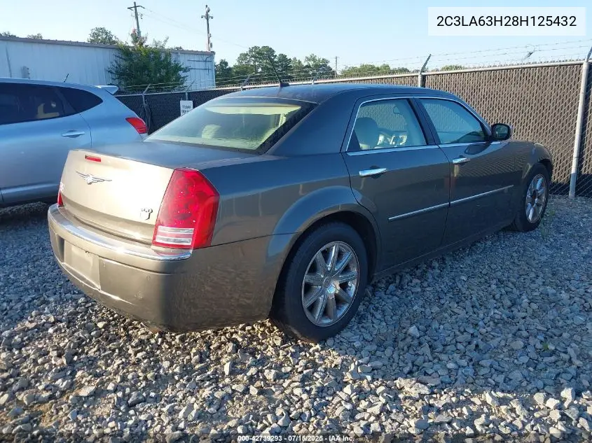 2008 Chrysler 300C Hemi VIN: 2C3LA63H28H125432 Lot: 42739293
