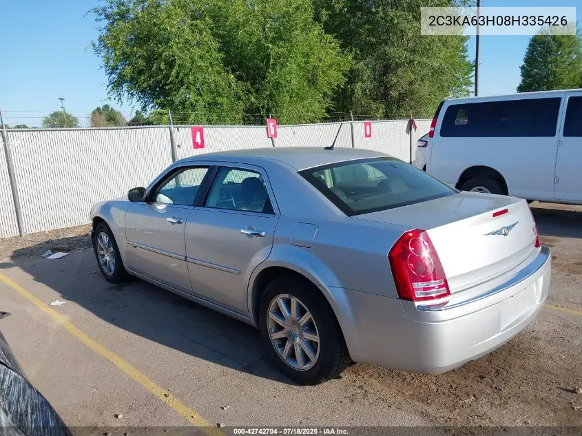 2008 Chrysler 300C Hemi VIN: 2C3KA63H08H335426 Lot: 42742704