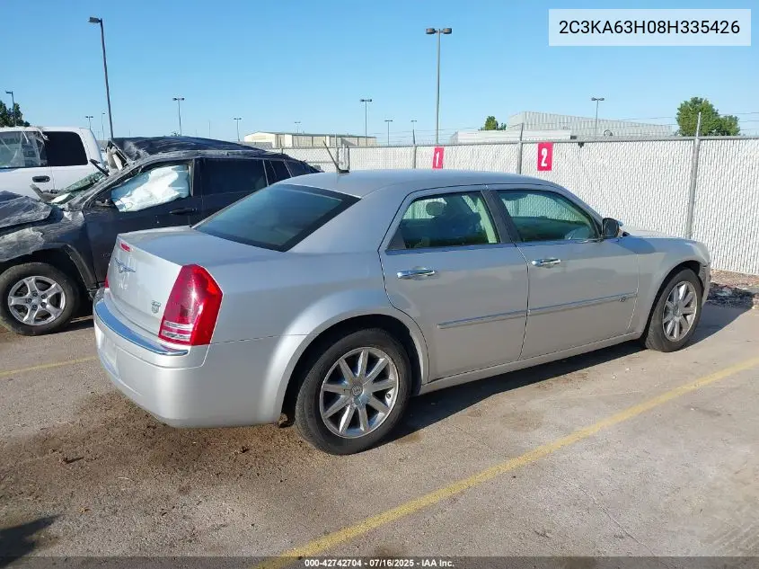 2008 Chrysler 300C Hemi VIN: 2C3KA63H08H335426 Lot: 42742704
