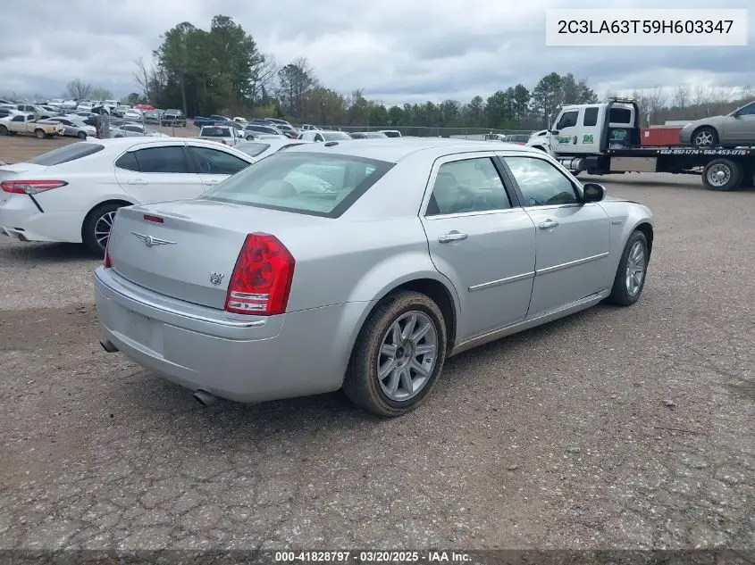 2009 Chrysler 300C Hemi VIN: 2C3LA63T59H603347 Lot: 41828797