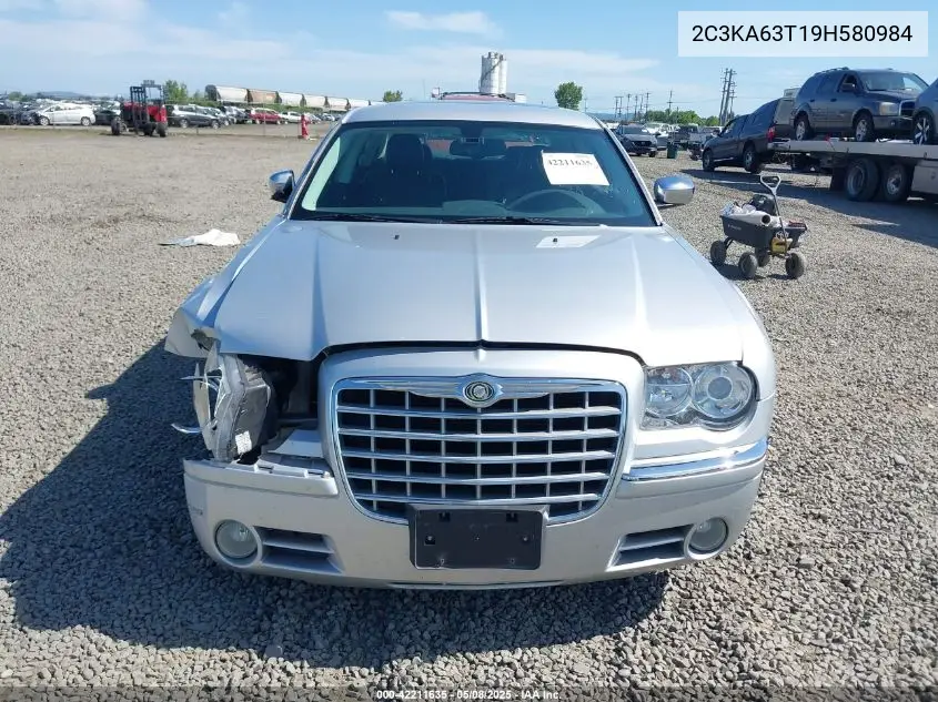 2009 Chrysler 300C Hemi VIN: 2C3KA63T19H580984 Lot: 42211635