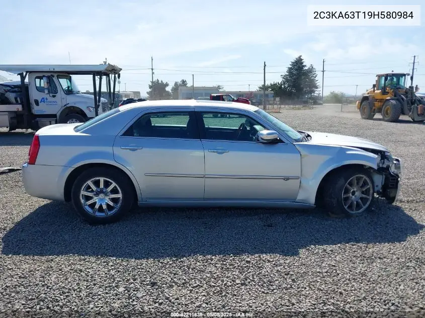 2009 Chrysler 300C Hemi VIN: 2C3KA63T19H580984 Lot: 42211635
