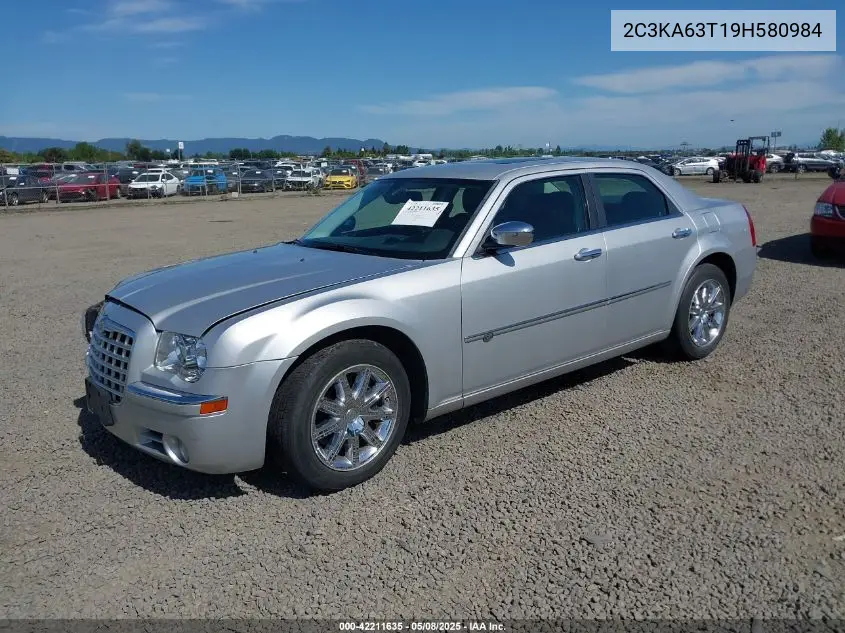 2009 Chrysler 300C Hemi VIN: 2C3KA63T19H580984 Lot: 42211635
