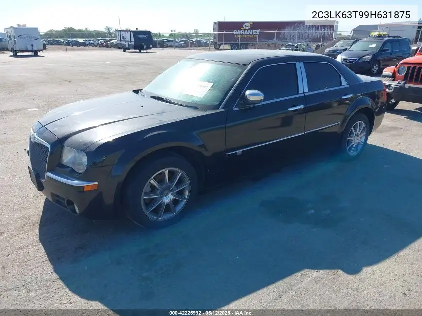2009 Chrysler 300C VIN: 2C3LK63T99H631875 Lot: 42225992