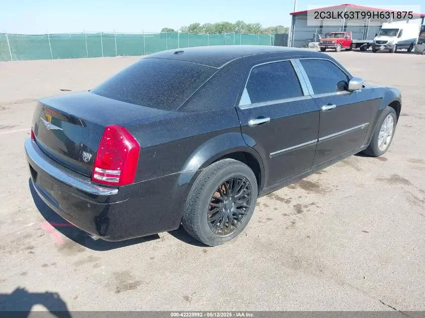 2009 Chrysler 300C VIN: 2C3LK63T99H631875 Lot: 42225992