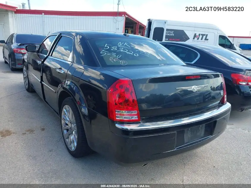 2009 Chrysler 300C Hemi VIN: 2C3LA63T09H583220 Lot: 42442430