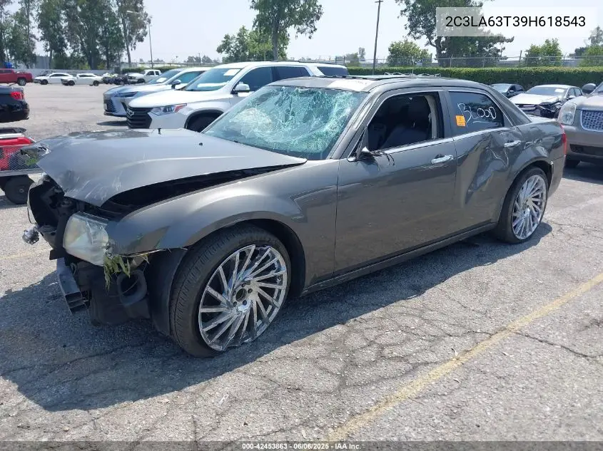 2009 Chrysler 300C Hemi VIN: 2C3LA63T39H618543 Lot: 42453863
