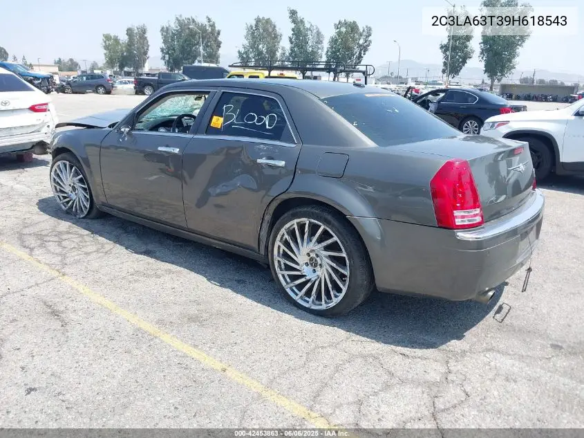 2009 Chrysler 300C Hemi VIN: 2C3LA63T39H618543 Lot: 42453863