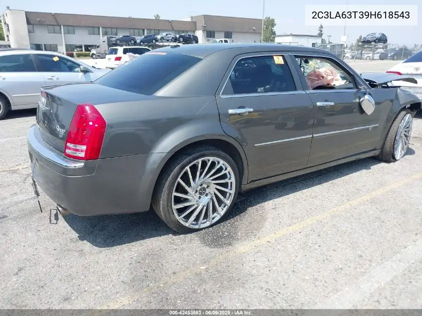 2009 Chrysler 300C Hemi VIN: 2C3LA63T39H618543 Lot: 42453863