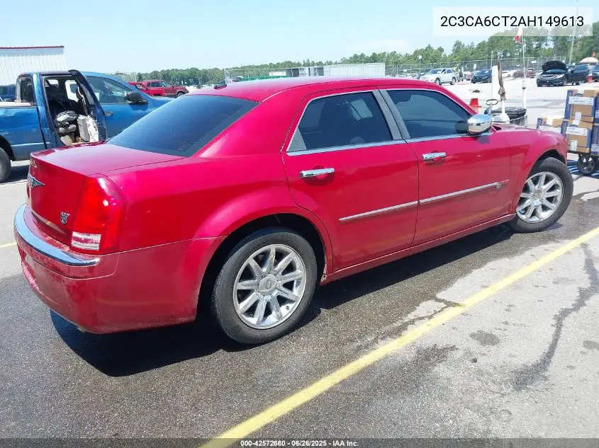 2010 Chrysler 300C Hemi VIN: 2C3CA6CT2AH149613 Lot: 42572660