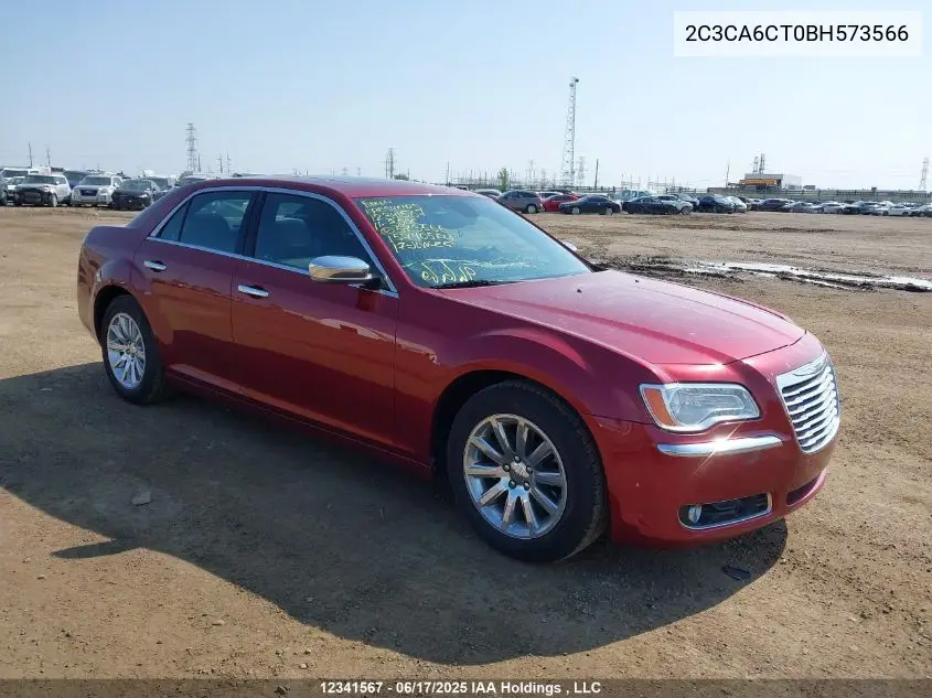 2011 Chrysler 300C VIN: 2C3CA6CT0BH573566 Lot: 12341567
