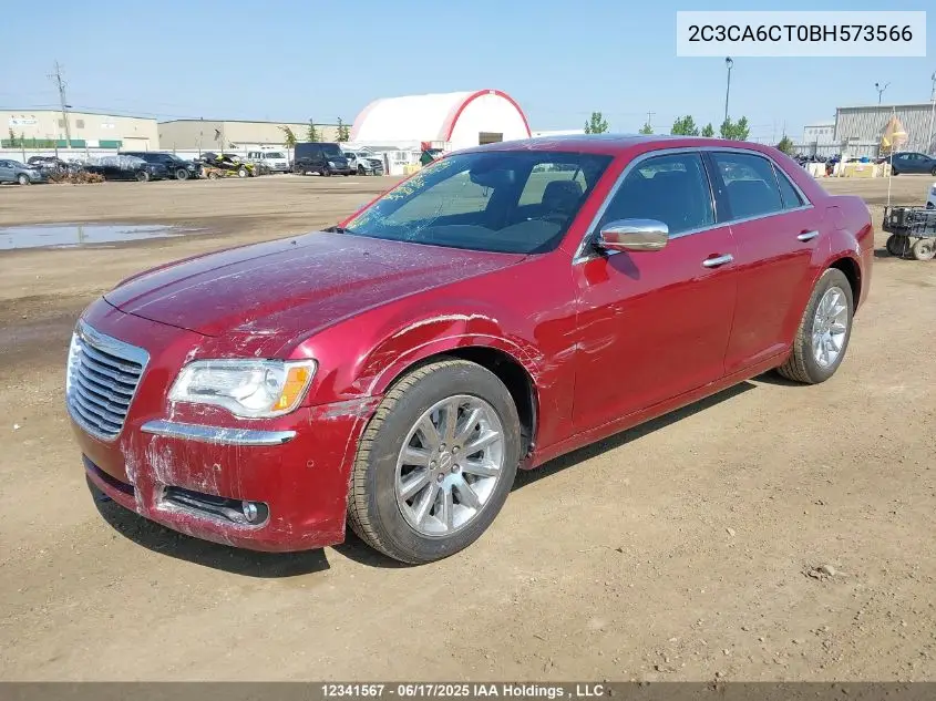 2011 Chrysler 300C VIN: 2C3CA6CT0BH573566 Lot: 12341567