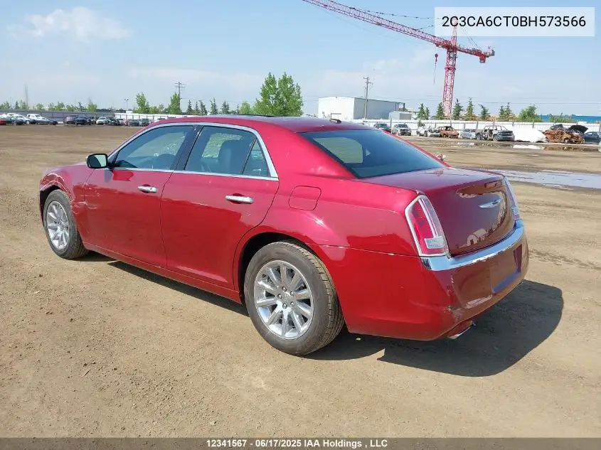 2011 Chrysler 300C VIN: 2C3CA6CT0BH573566 Lot: 12341567