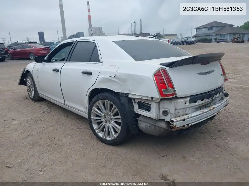 2011 Chrysler 300C VIN: 2C3CA6CT1BH581353 Lot: 42235793