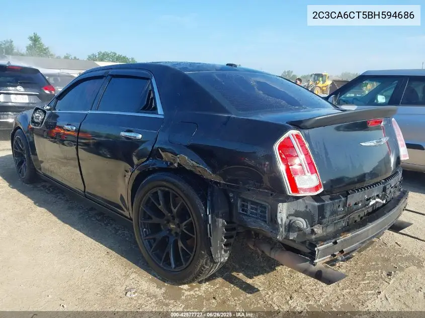 2011 Chrysler 300C VIN: 2C3CA6CT5BH594686 Lot: 42577727