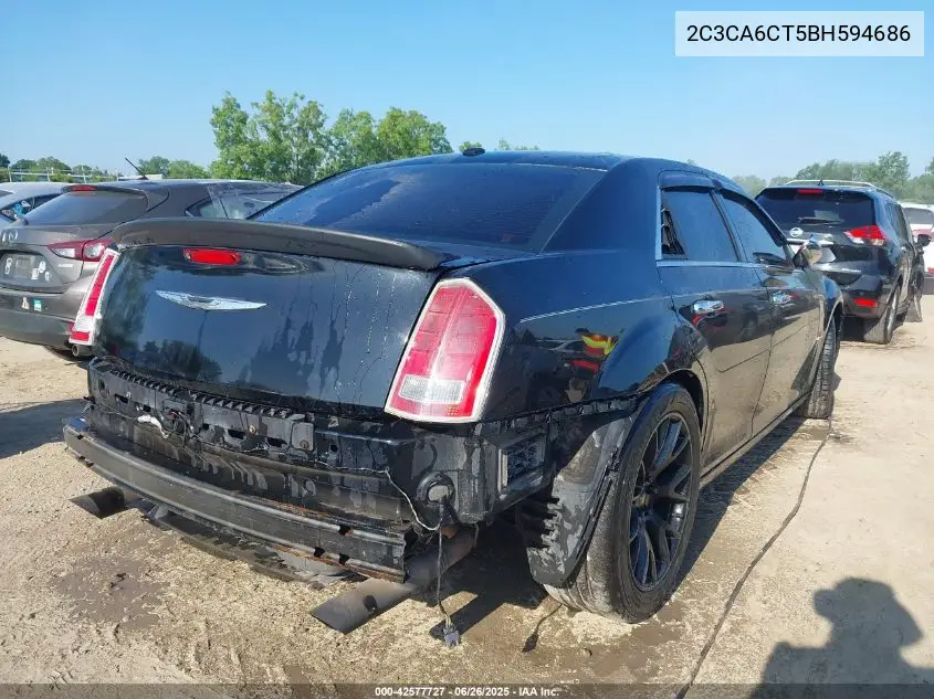 2011 Chrysler 300C VIN: 2C3CA6CT5BH594686 Lot: 42577727
