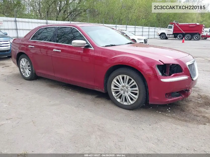 2012 Chrysler 300C Awd VIN: 2C3CCAKTXCH220185 Lot: 42110327