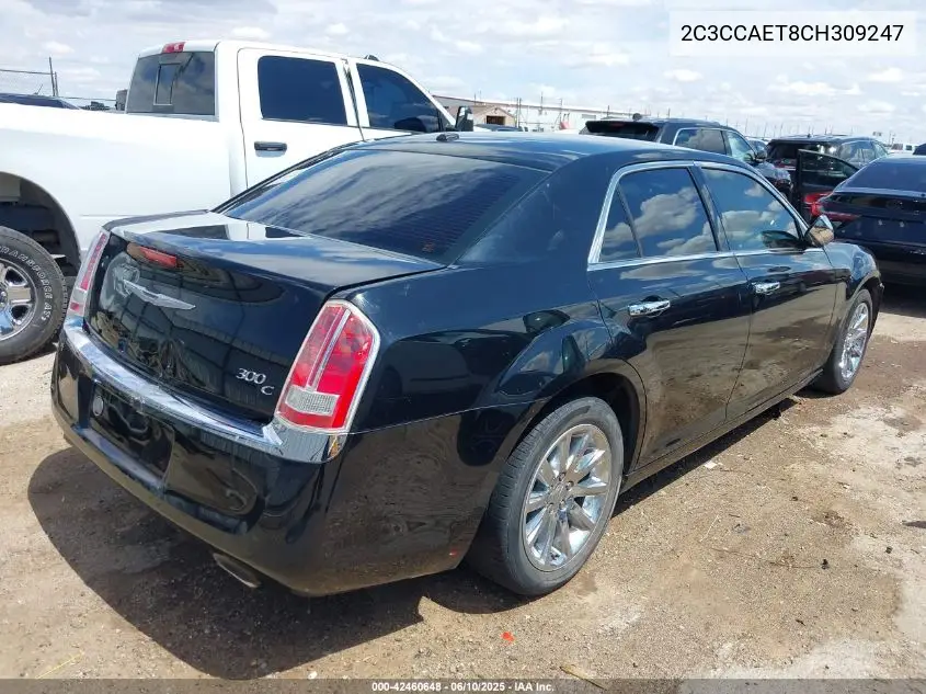 2012 Chrysler 300C VIN: 2C3CCAET8CH309247 Lot: 42460648