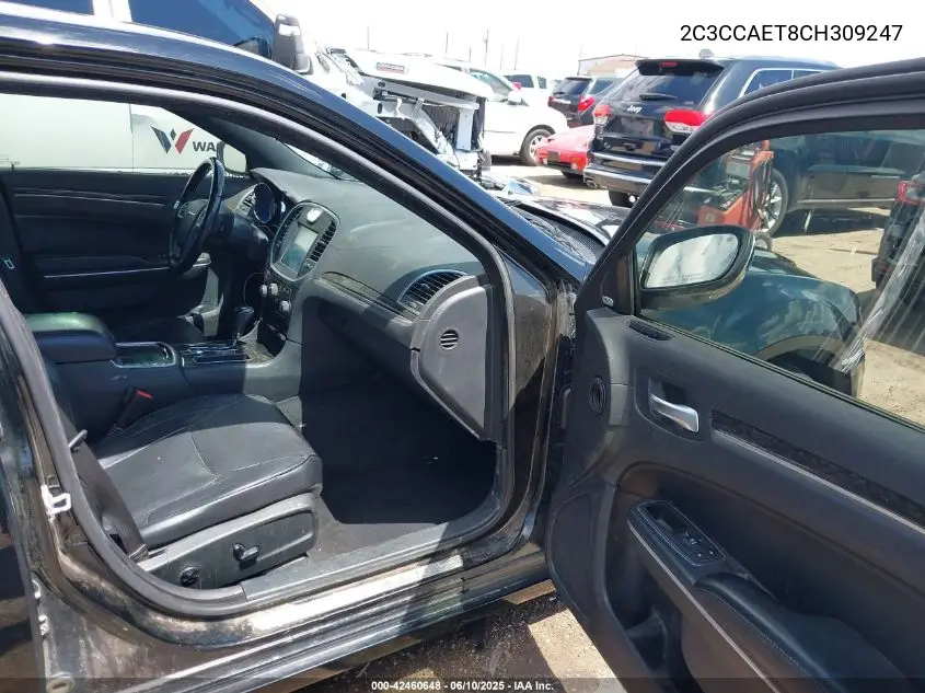 2012 Chrysler 300C VIN: 2C3CCAET8CH309247 Lot: 42460648