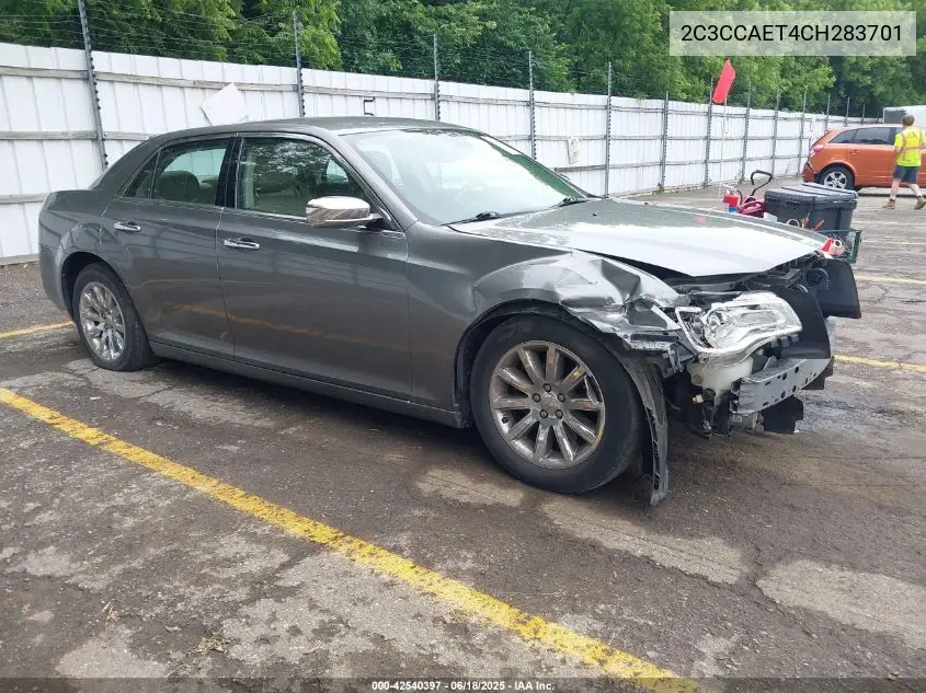 2012 Chrysler 300C VIN: 2C3CCAET4CH283701 Lot: 42540397