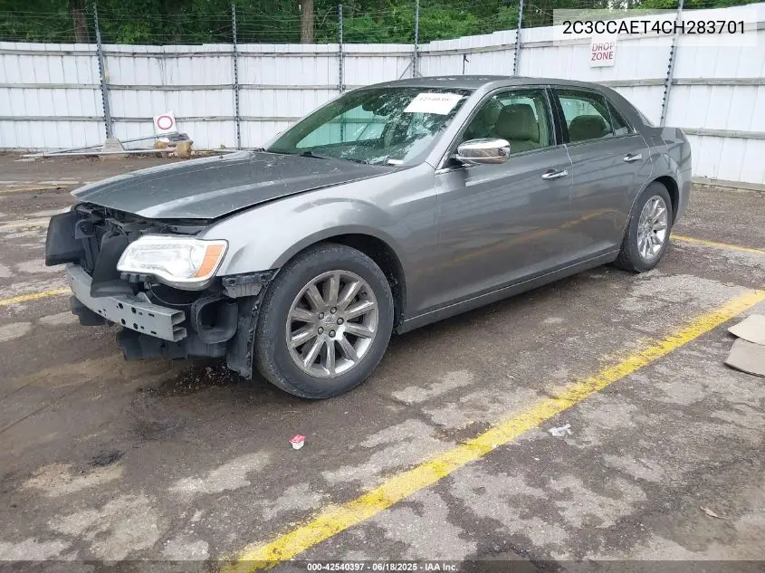 2012 Chrysler 300C VIN: 2C3CCAET4CH283701 Lot: 42540397