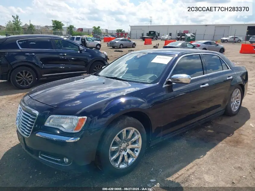 2012 Chrysler 300C VIN: 2C3CCAET7CH283370 Lot: 42618085